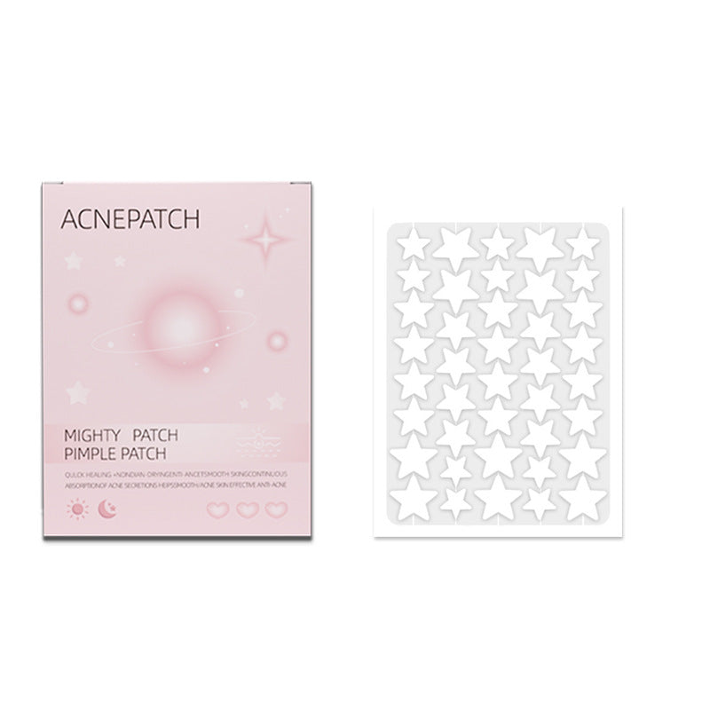 Acne Patch Stars Design White Or Pink Color 40pcs