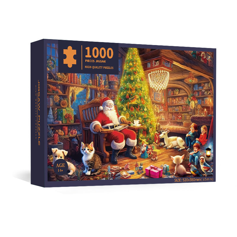 Christmas Jigsaw Puzzle Collection – 500 & 1000 Pieces | Festive Holiday Designs