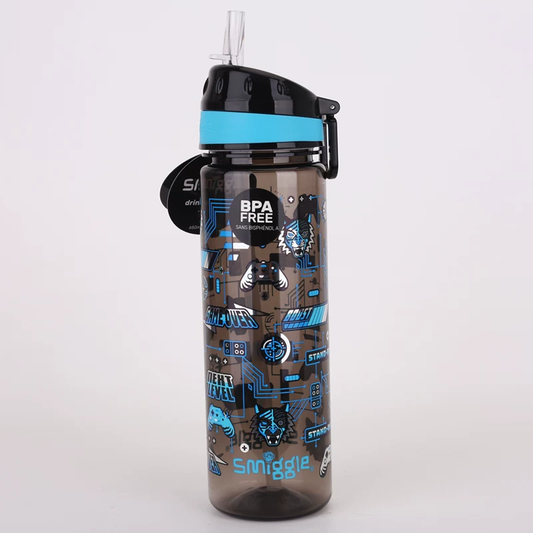 Smiggle Bottle 650 ml Game Design 24cm
