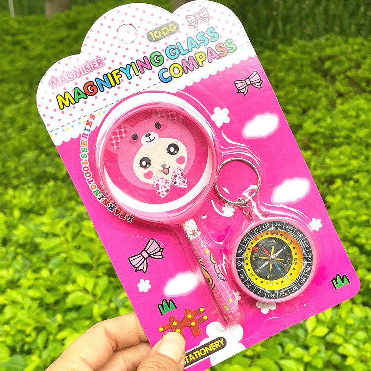 Magnifying Glass Compass For Kids