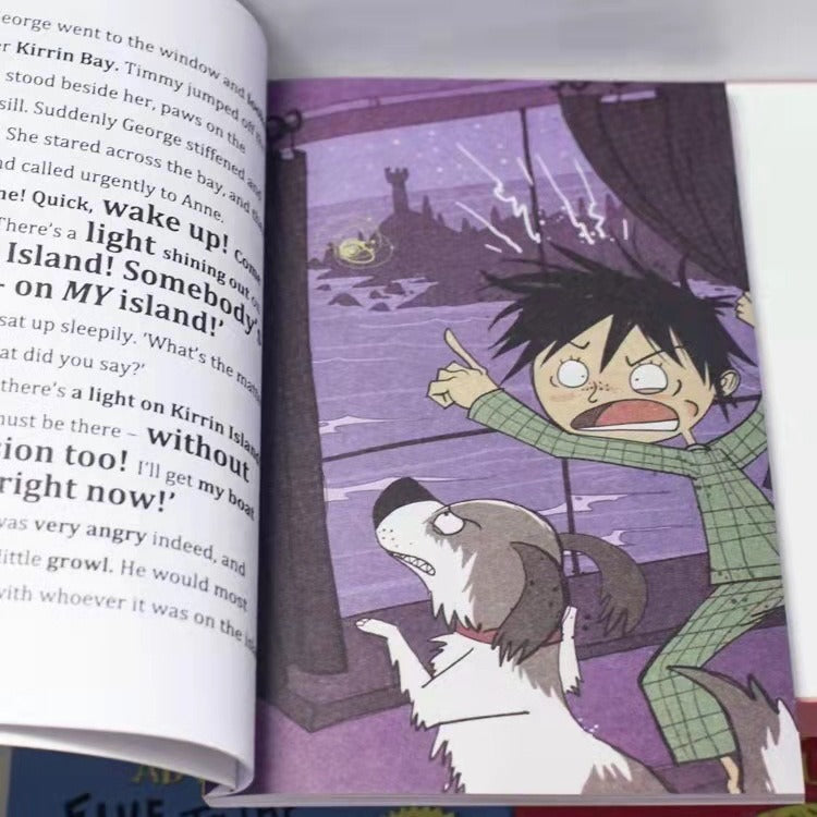 The Famous Five Adventures - Guid Blyton | 9 Books Set | Soft Cover | 7+