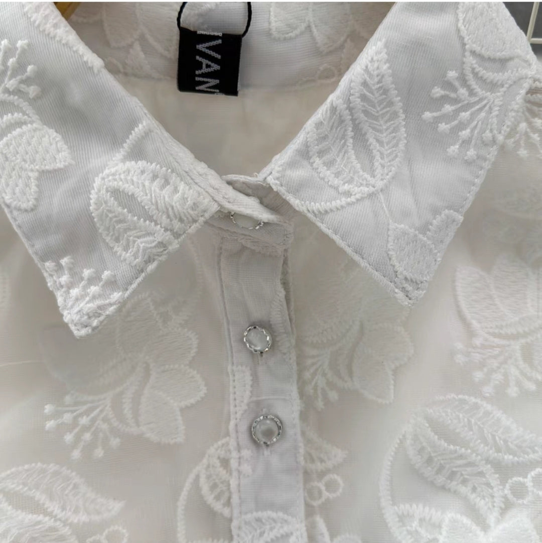 Fashion  White Dress High Quality