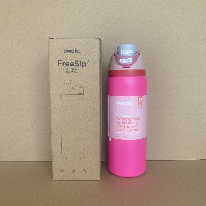 Owala Bottle Stainless Steel With Straw 710 ml 950ml