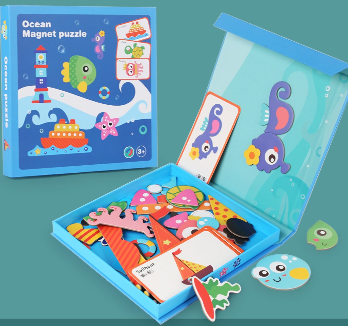 Wonderful Magnetic 3d IQ Puzzle Learning Toy