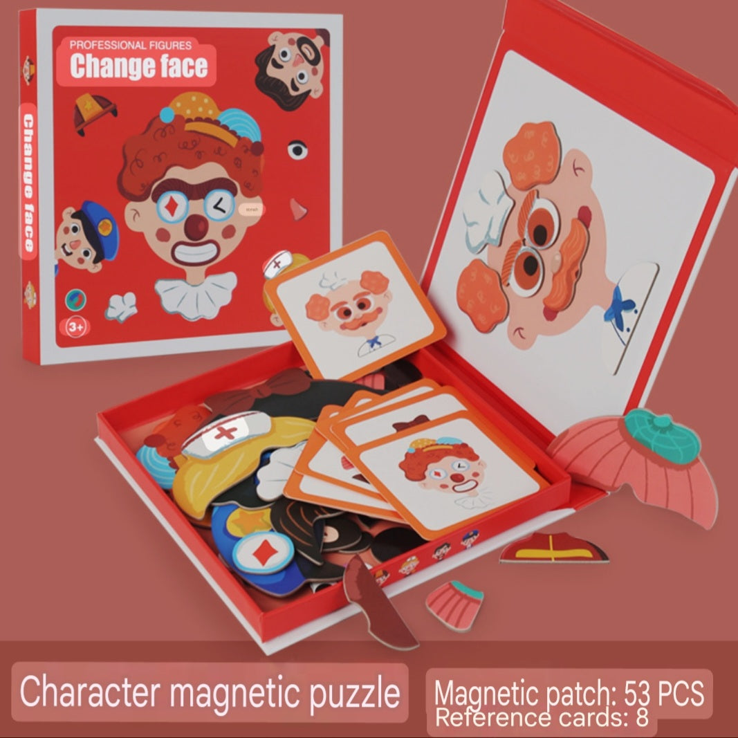 Wonderful Magnetic 3d IQ Puzzle Learning Toy