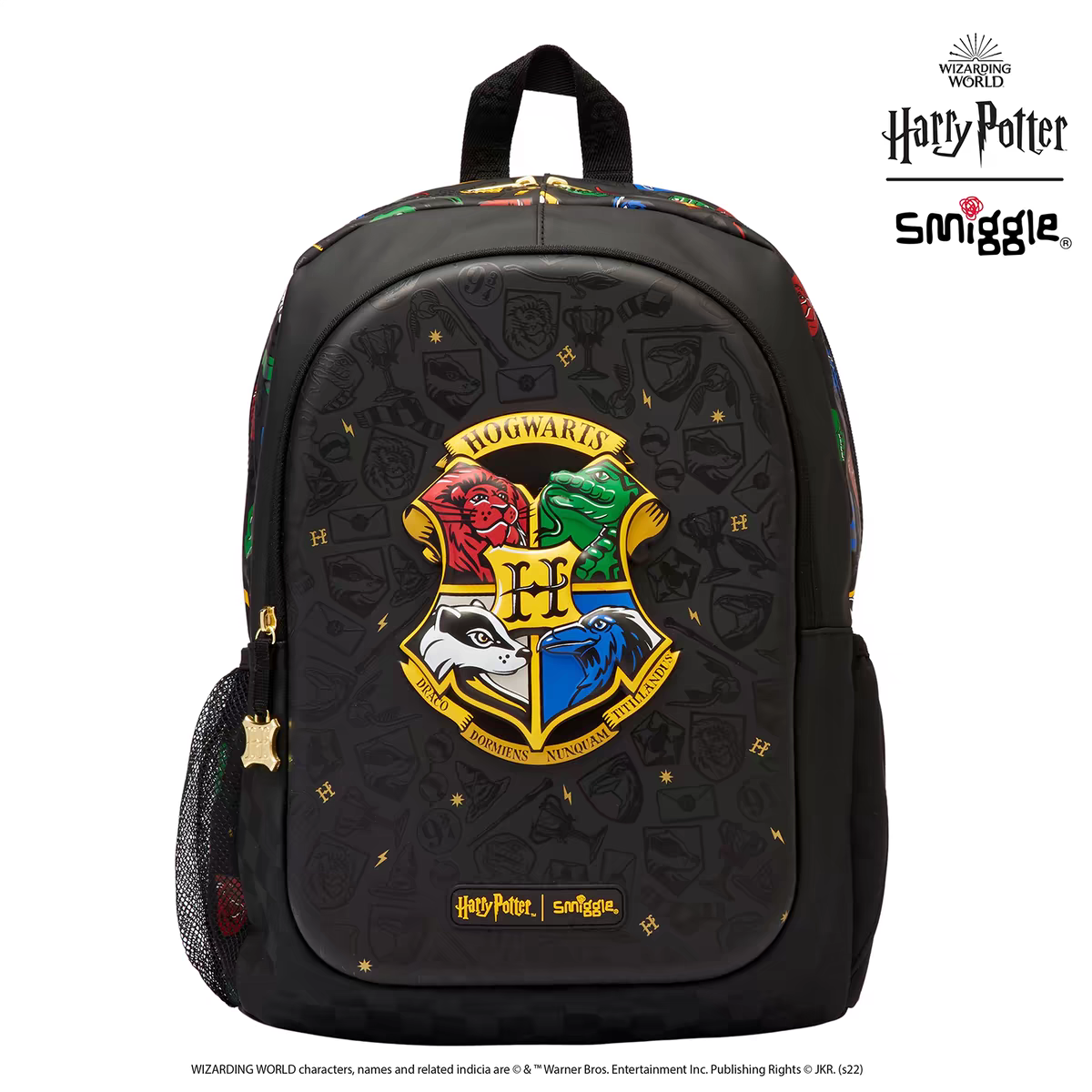 Smiggle Harry Potter Set Of 3pcs Lunch Bag Lunch Box Backpack 42cm