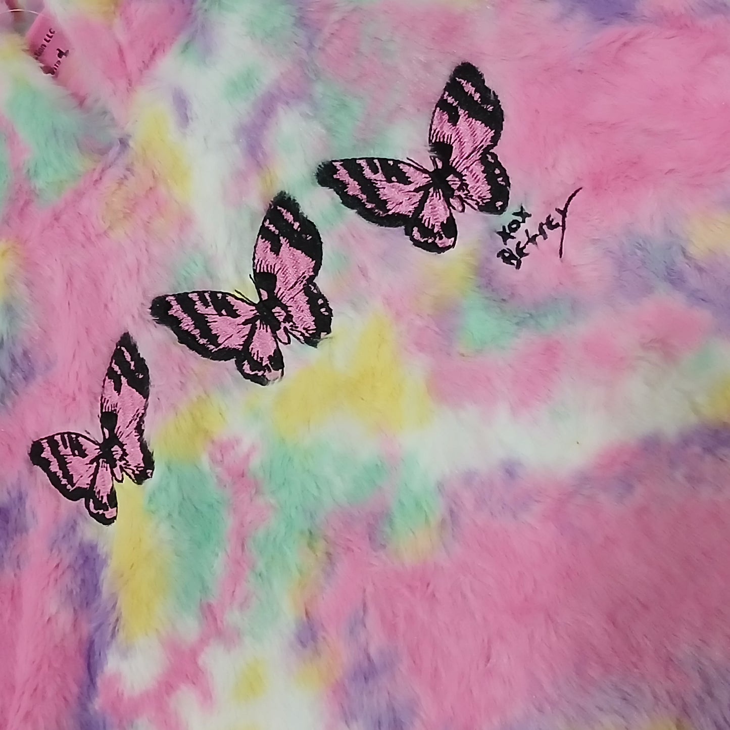 Warm Hoodie For Girls Butterfly Design Size 10-16y