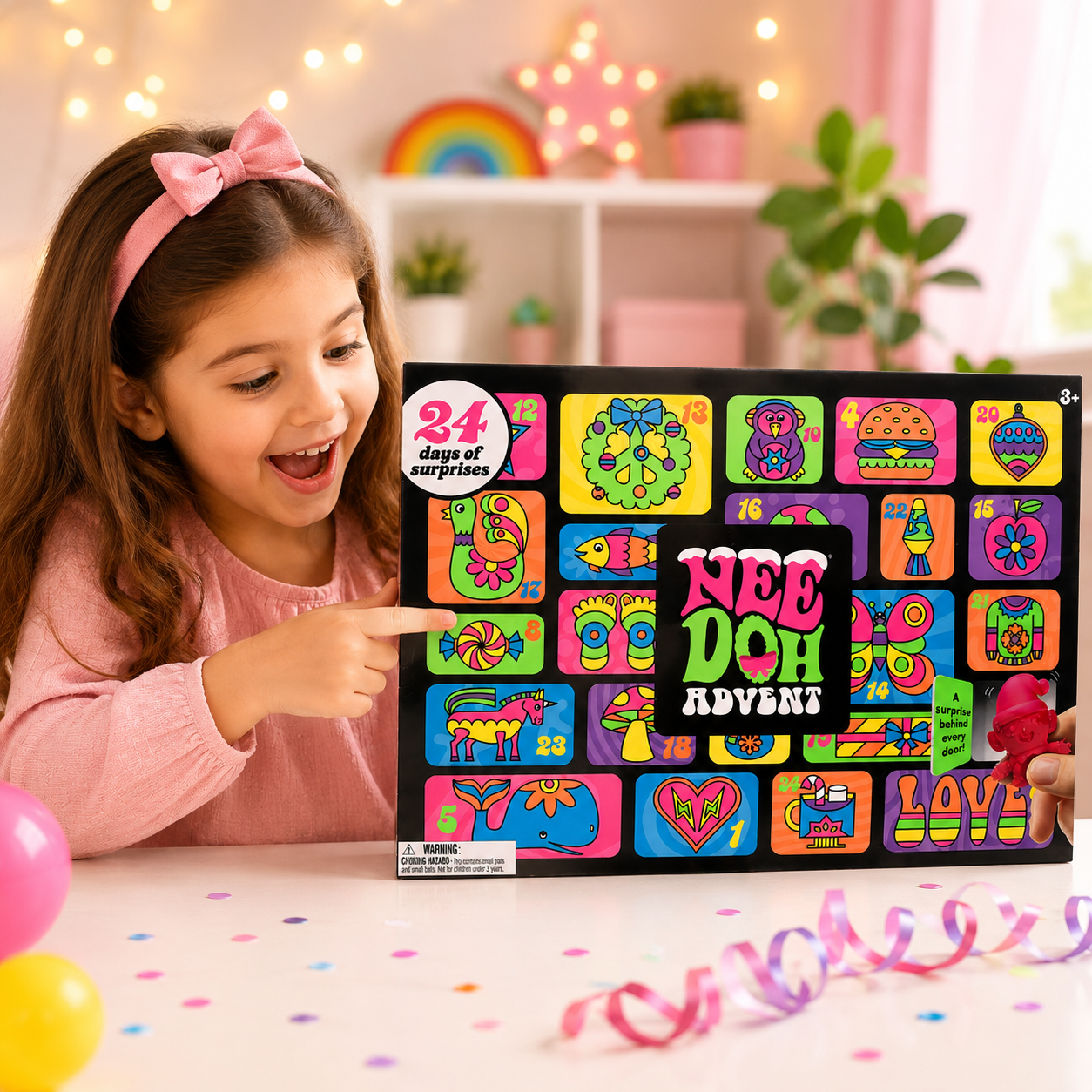 NeeDoh Advent Calendar – 24 Days of Surprises | 3+