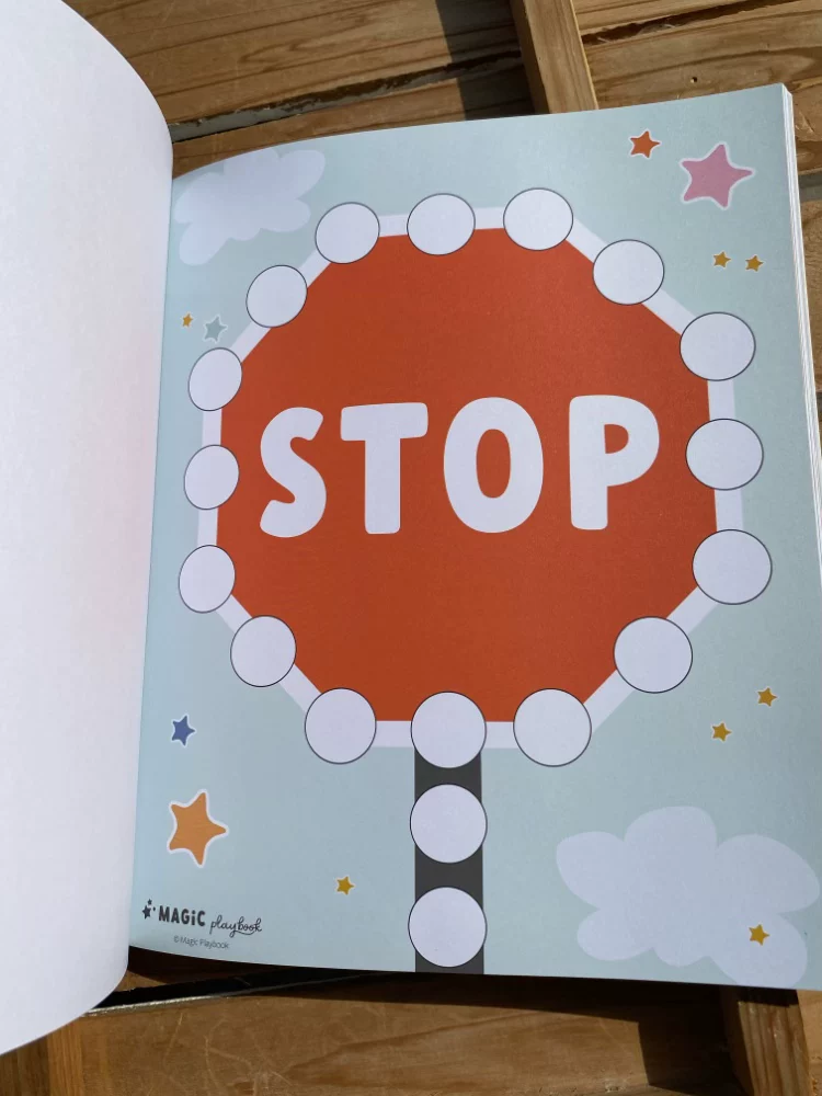 Dot Activity Book Transportation