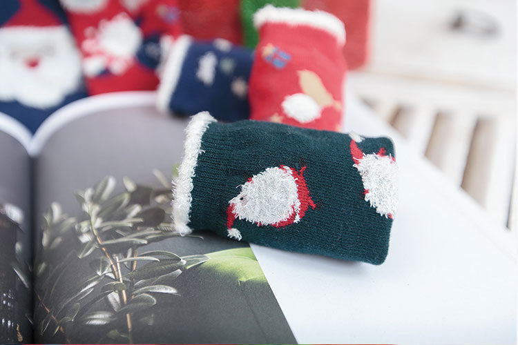 Kids’ Christmas Sock Gift Box – 3 Pairs | 3–10Y