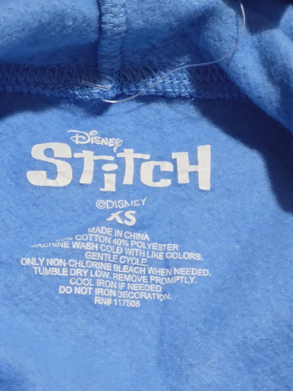 Hoodie With Fleece Stitch Design Size XS-S
