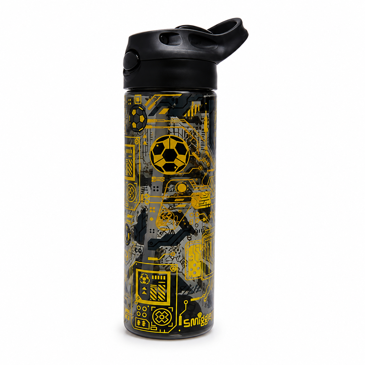 Smiggle Water Bottle | Gold Football | 650ml