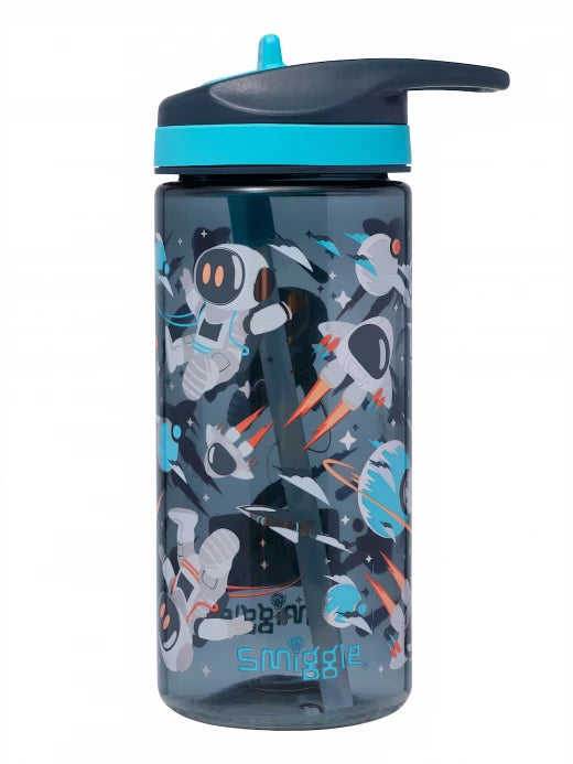 Smiggle Water Bottle - Space | Astronaut | 440ml