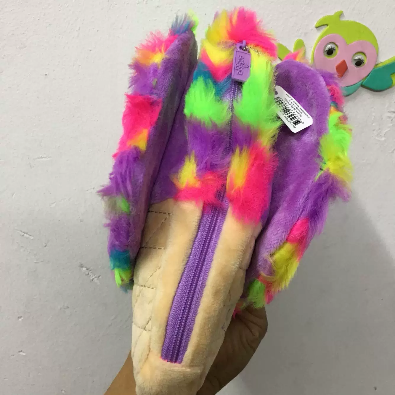 Smiggle Fluffy Ice Cream Pencil Case