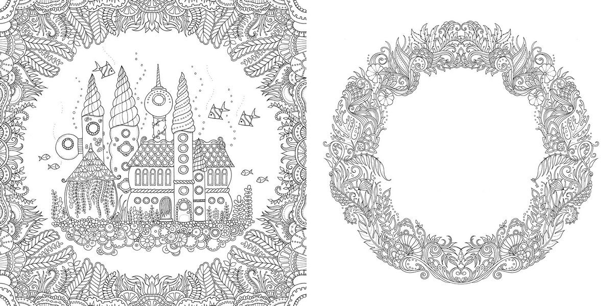 Colouring Book Lost Ocean