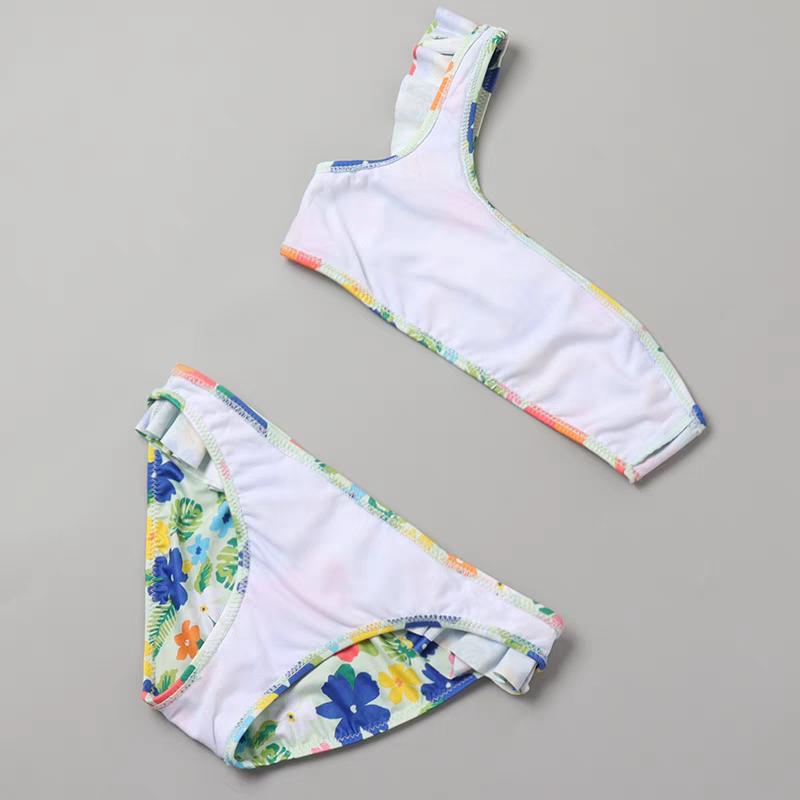 Swimwear For Girls Set Of 2 Pcs Floral Design Brand ZARA Size 6-14y