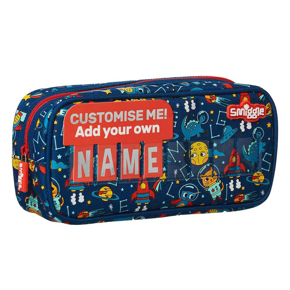 Smiggle Pencil Case - Dino Space | Rocket