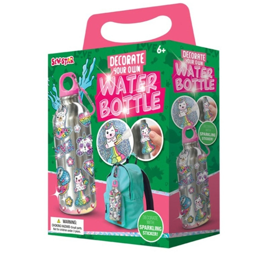Decorate Your Own Water Bottle Diy For Kids For Boy/Girl
