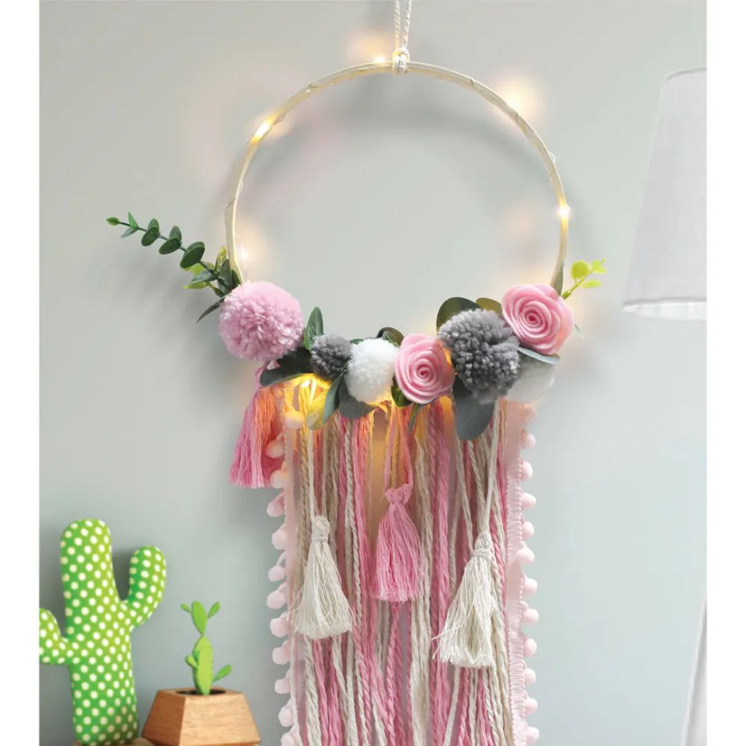 Macrame Kit Dream Catcher Diy For Kids Make It On Your Own