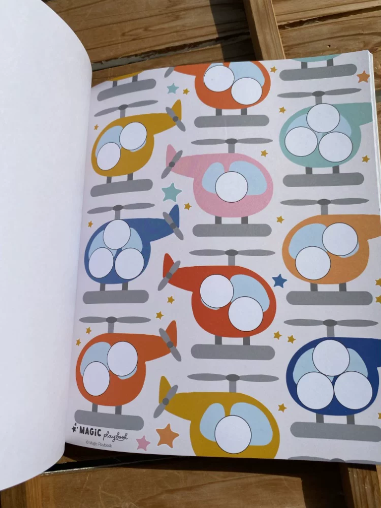 Dot Activity Book Transportation