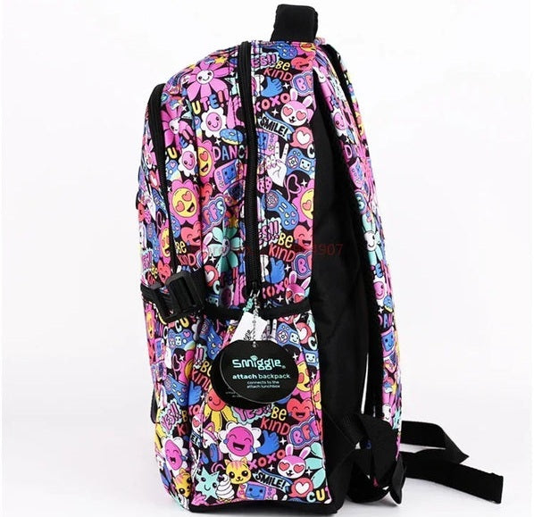 Smiggle Backpack Flower Design 42cm G1-G3
