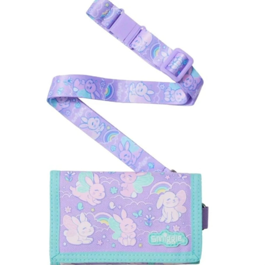 Smiggle Rabbit Wallet Lanyard