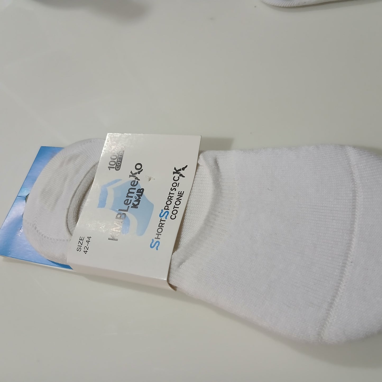 Short Socks Cotton 100% Size 42-44 (2 Pairs Set)