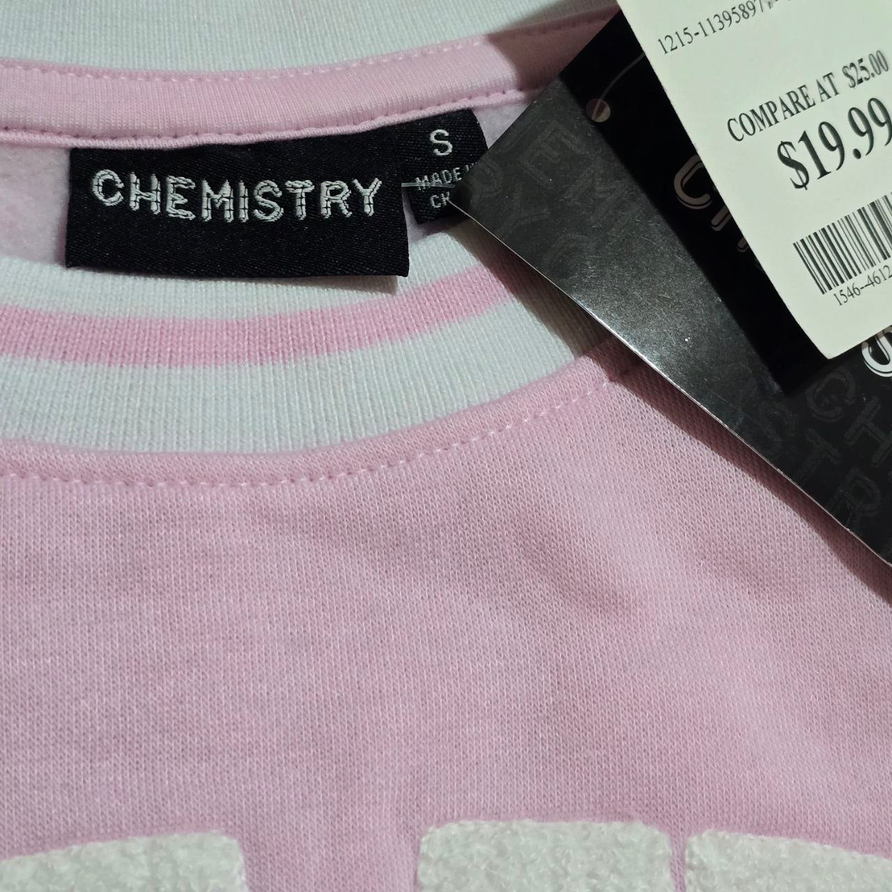Sweater With Light Fleece MALIBU Design Size S-L