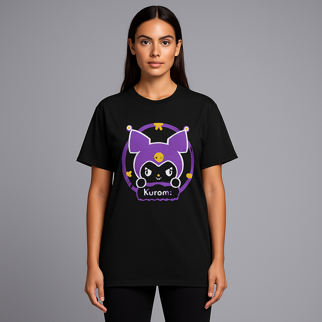 Tshirt For Women Kuromi Design Size M