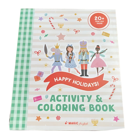 Happy Holidays! Activity & Coloring Book Christmas Season