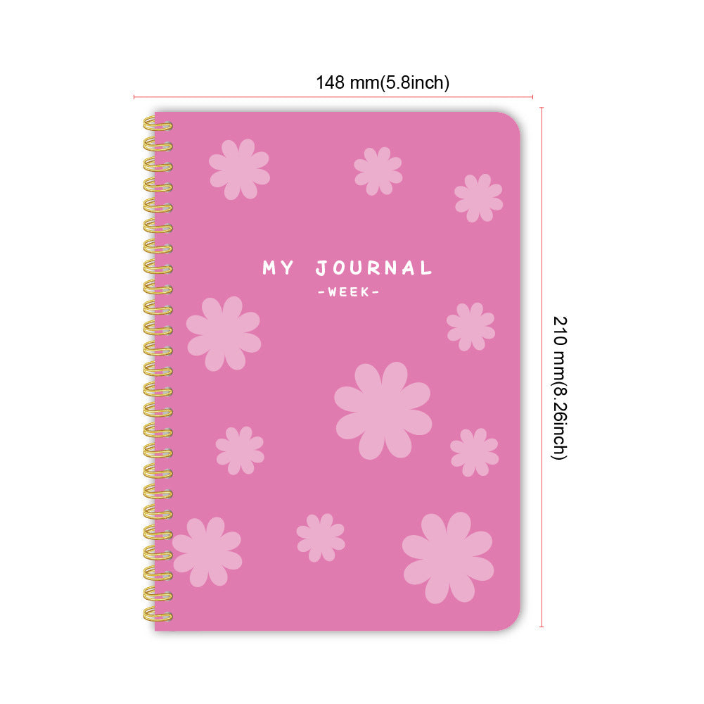 Week Journal With Stikers. To do list