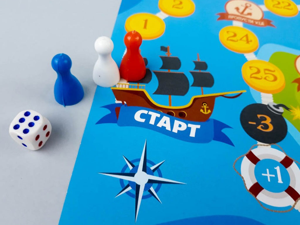 Treasure Island Walk Game