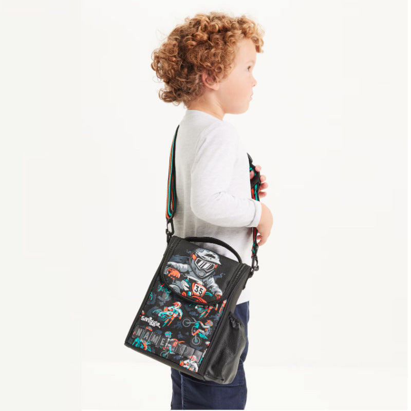 Smiggle Lunch Bag Motorcycle Design