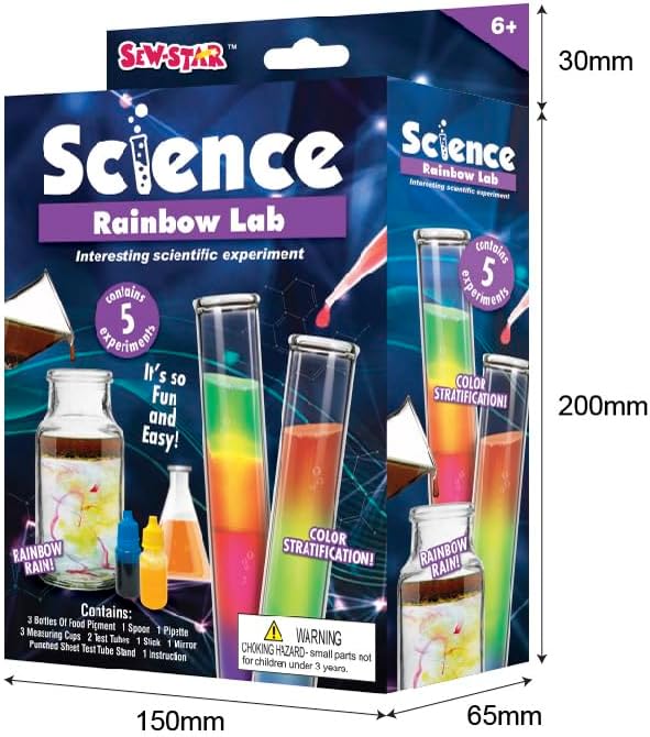 DIY Science Rainbow Lab Toy For Kids