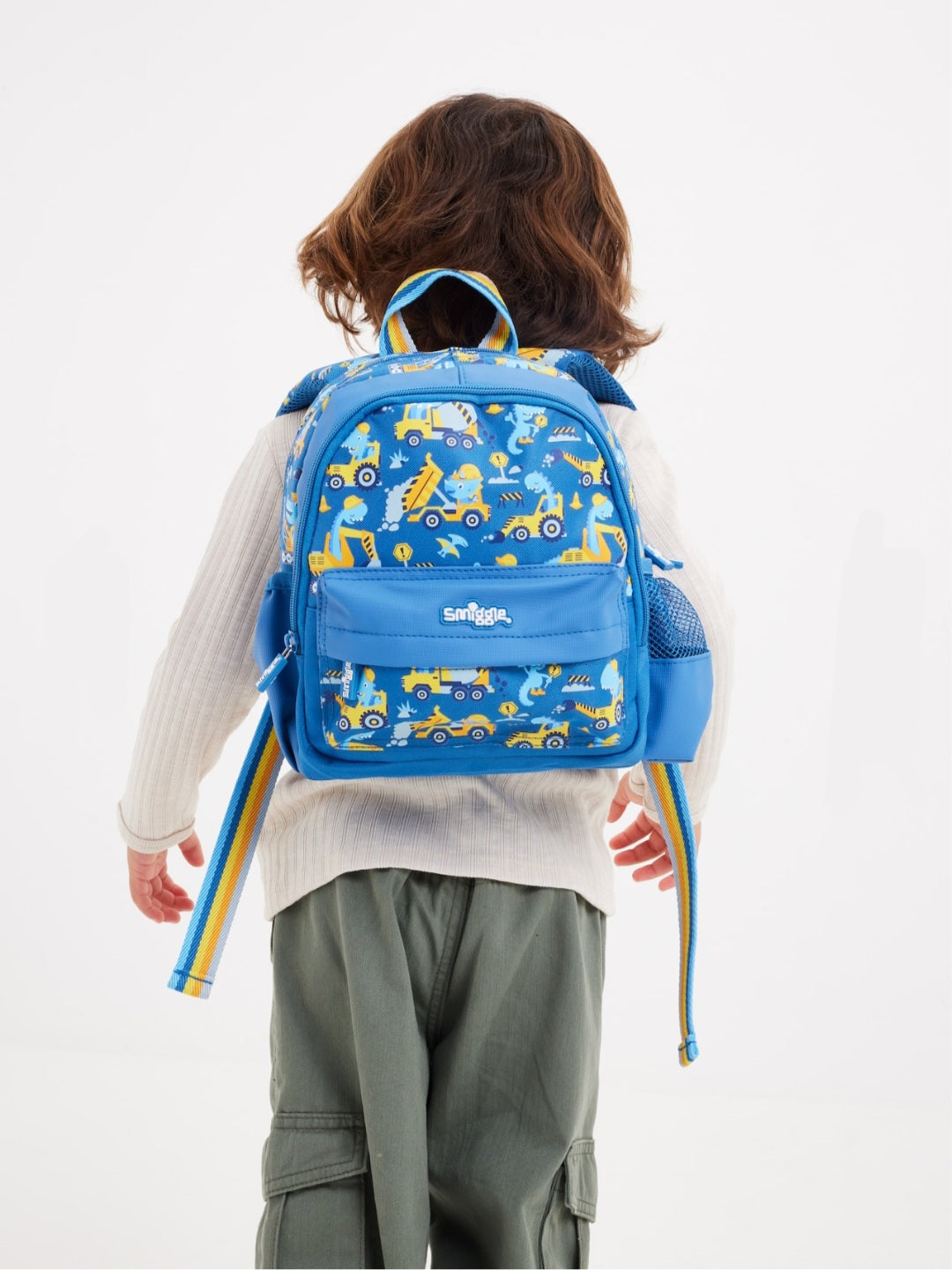 Smiggle Small Backpack Track Design 26cm