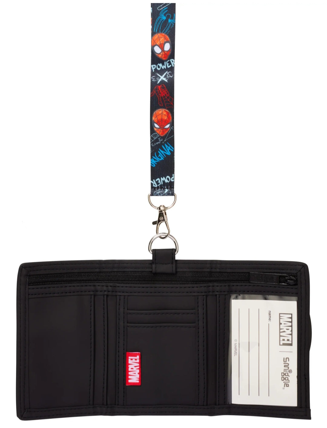 Smiggle Spider Man Wallet Lanyard