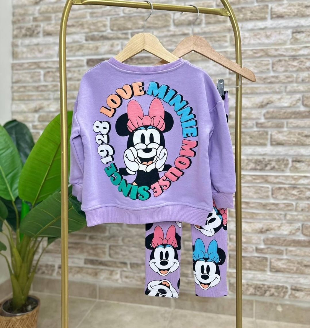 Cotton High Quality Minnie Design 2-8y