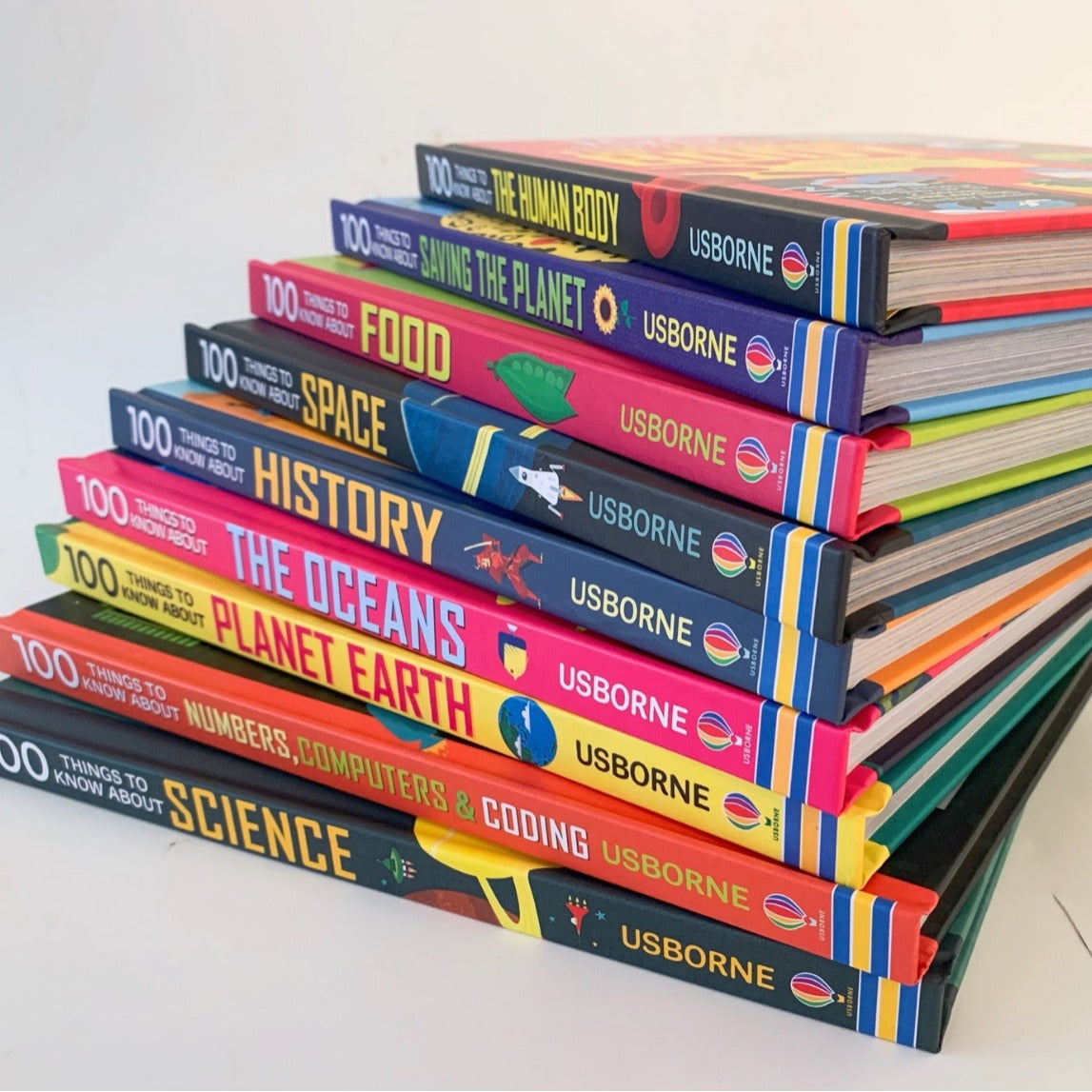 Usborne 100 Things To Know About 11 books Hard Cover
