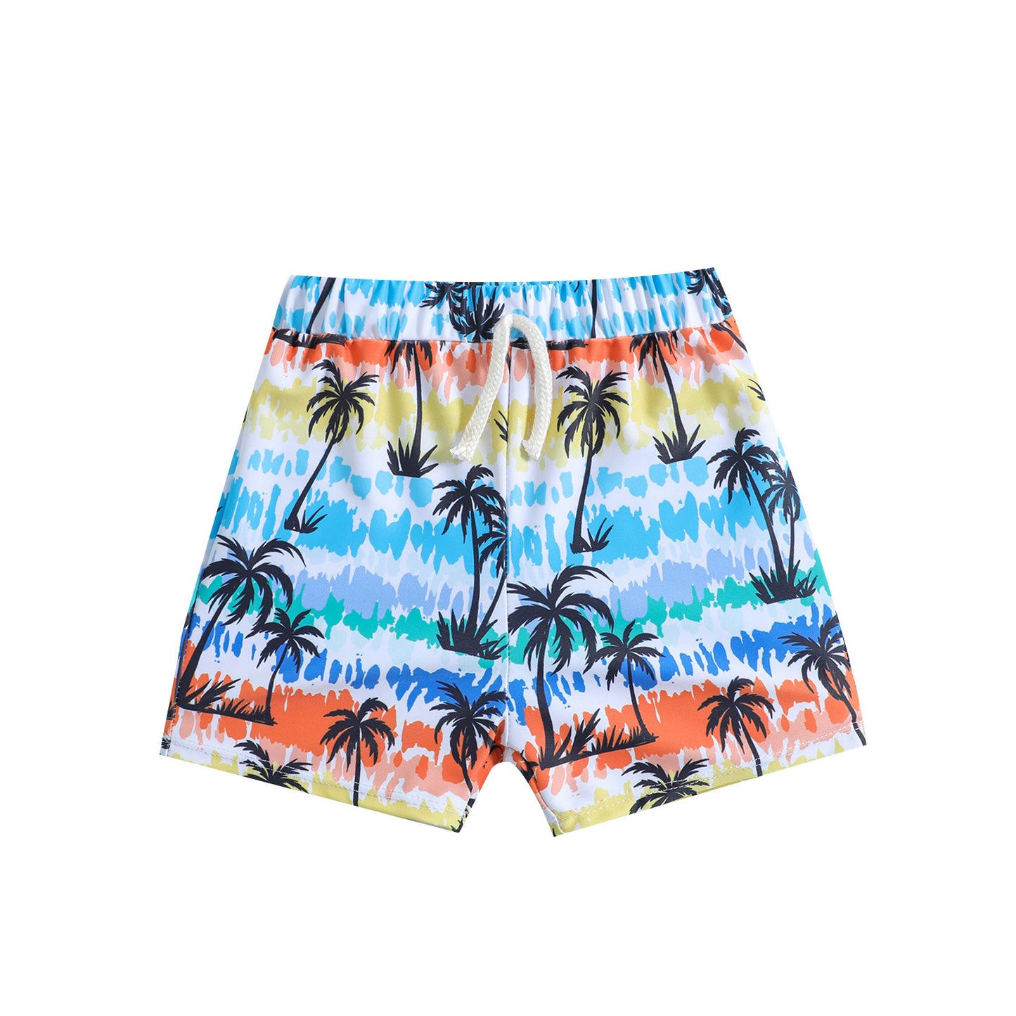 Swimwear For Boys Short Palm Trees Design Size 6m-4y