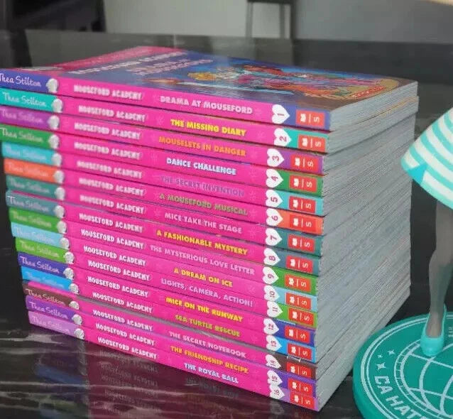 Thea Stilton Mouseford Academy 16 Books Complete Set English Language
