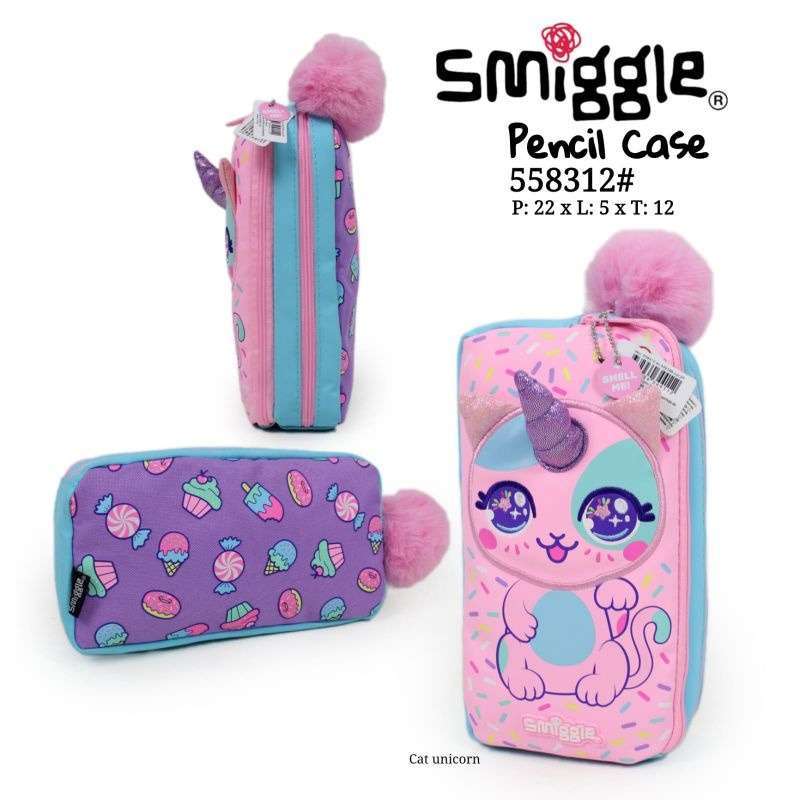 Smiggle Pencil Case | Cat Unicorn