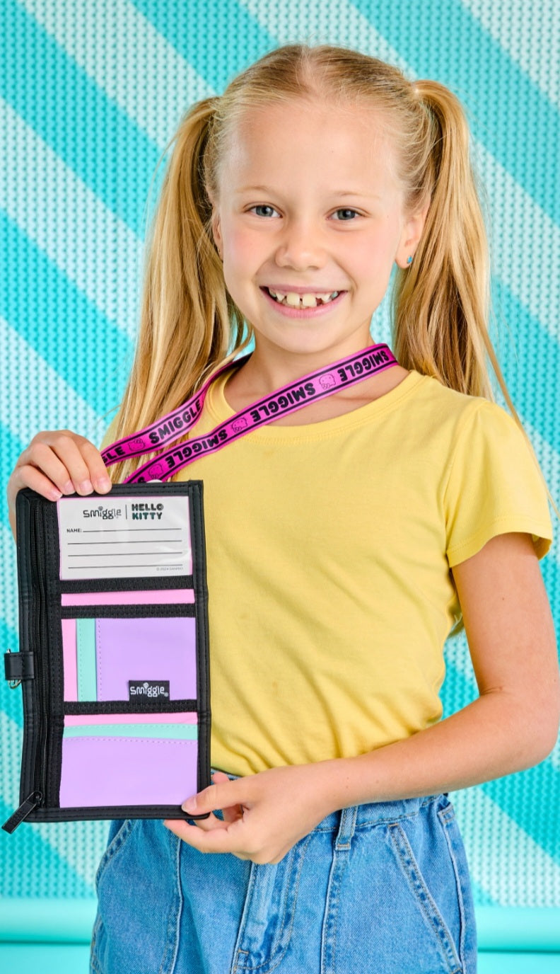 Smiggle Hello Kitty Wallet Lanyard