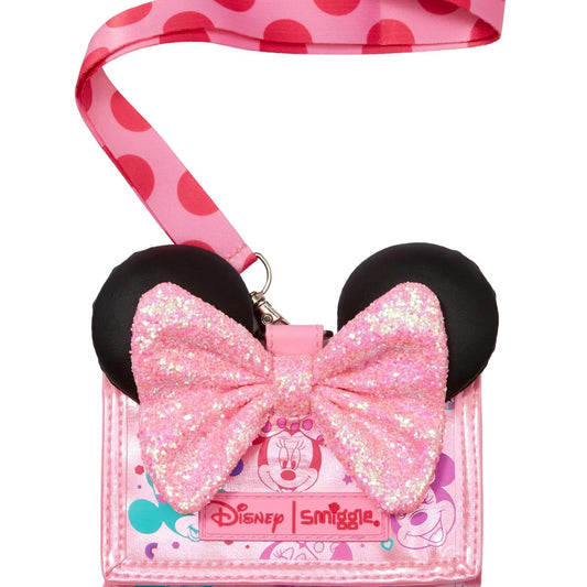 Smiggle Minnie Mouse Wallet Lanyard