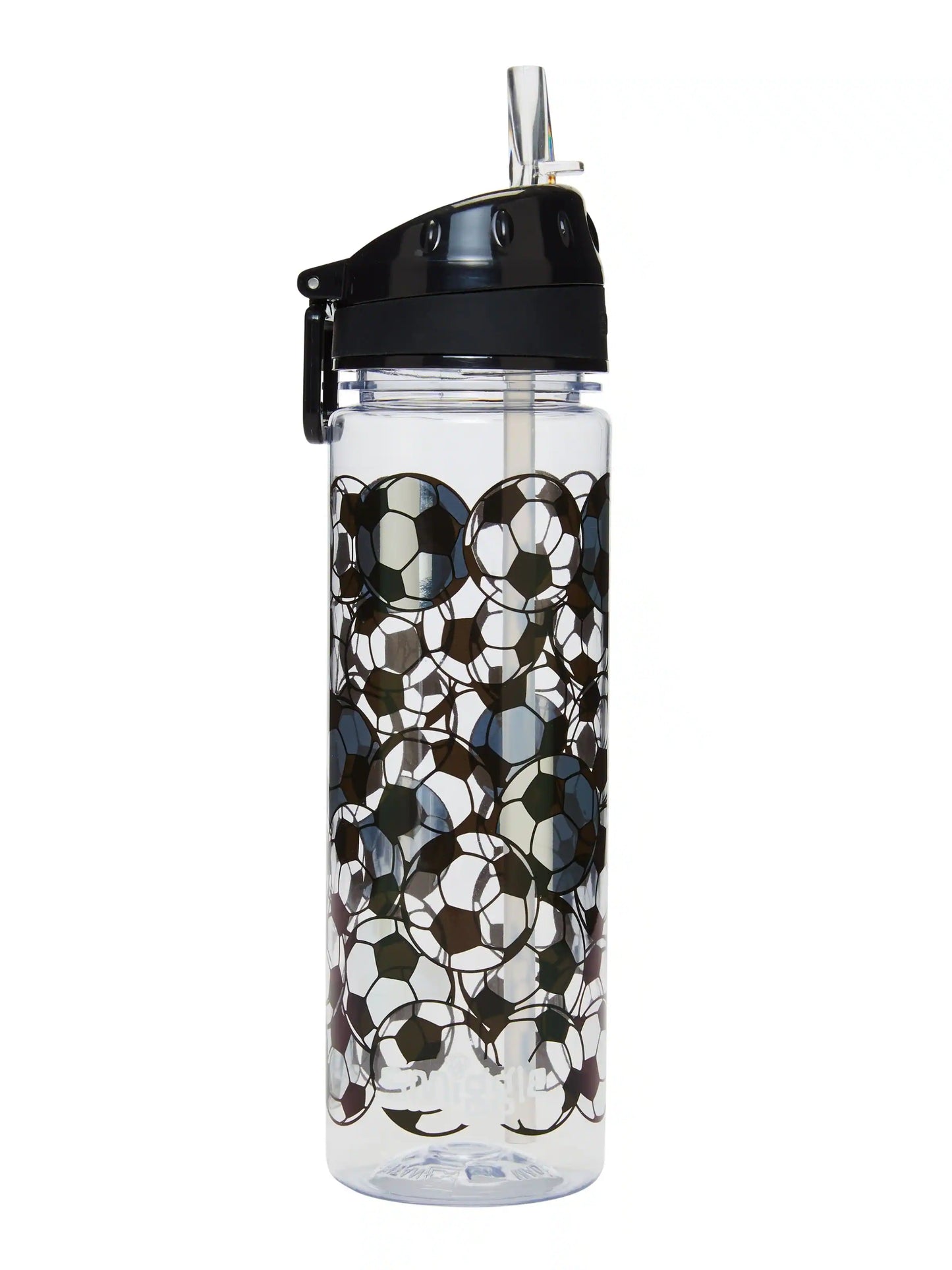 Smiggle Water Bottle -Silver Football | 650ml