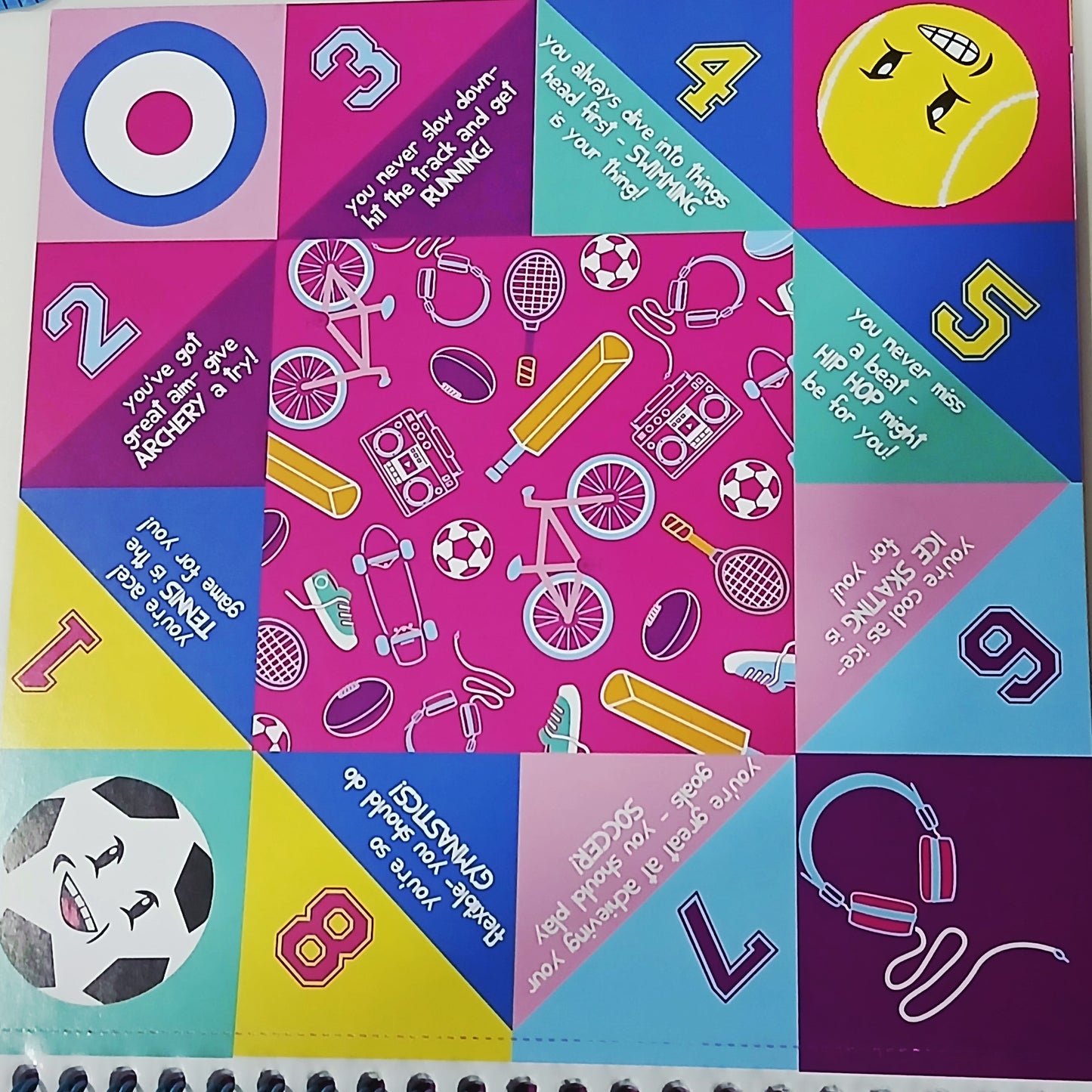 Smiggle Fortune Teller Book - 30 Pages | +80 Stickers | 5+