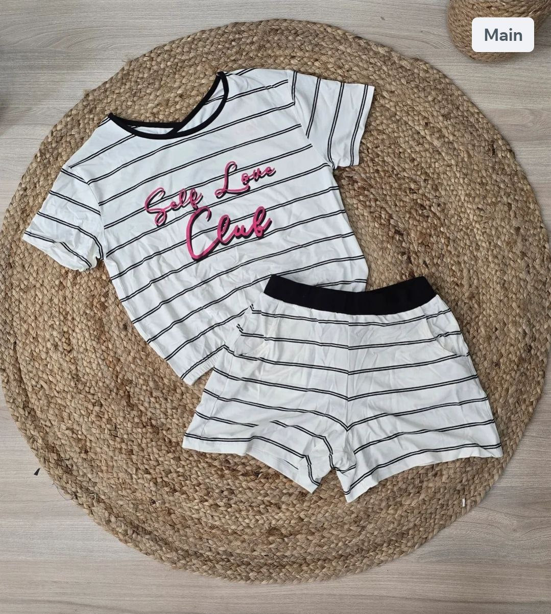 Outfit For Girls Set Of 2 Pcs Self Love Club Size 10-11y