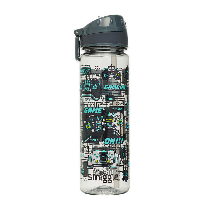 Smiggle Water Bottle - Game On | 650ml