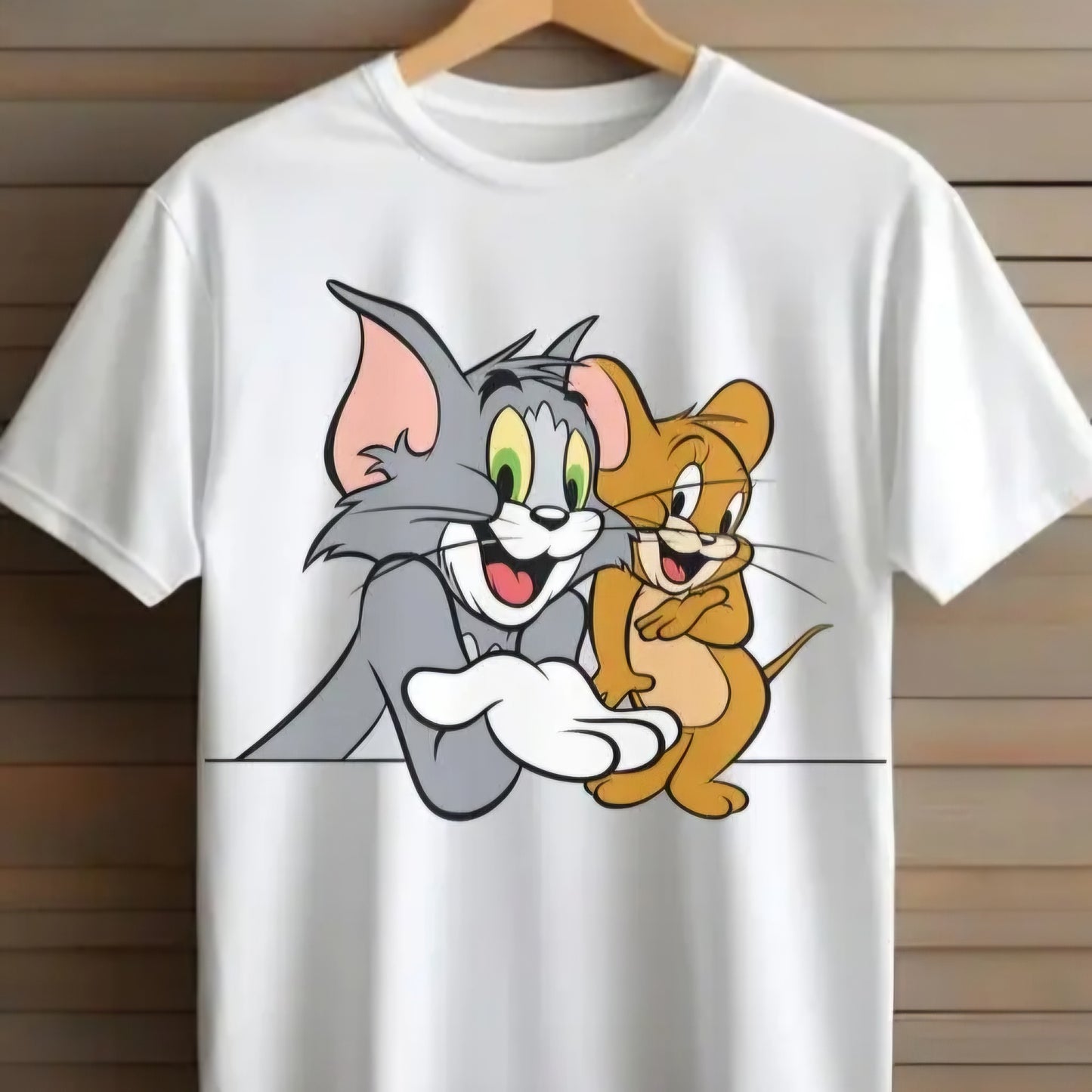Tshirt For Women Tom&Jerry Design Oversized Size S