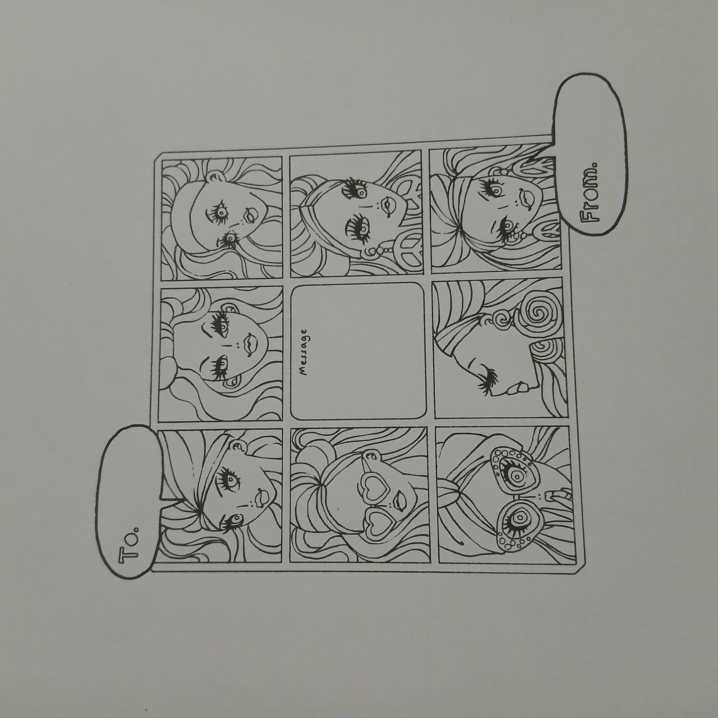 Fashion Coloring Book
