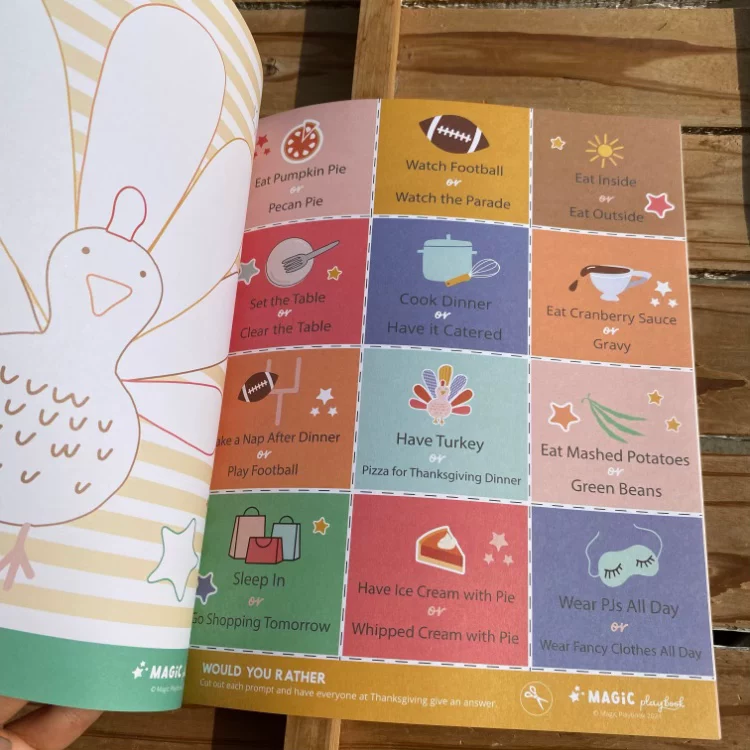 Activity & Coloring Book All Things November